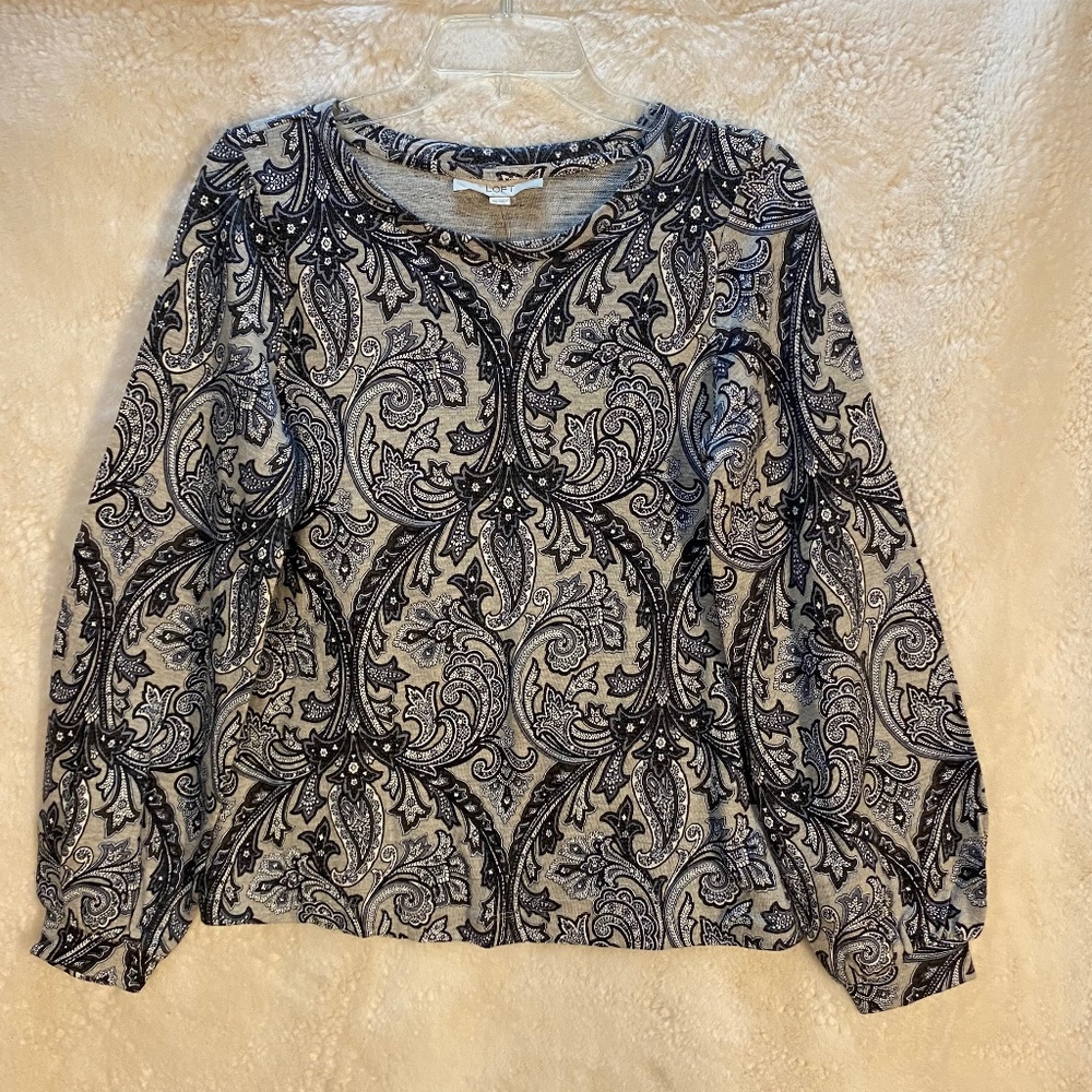 LOFT Long Sleeve Blouse - Size XS (NWT)